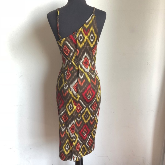 Tatyana sz XS African bodycon midi dress - Picture 4 of 8